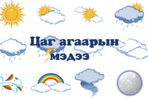 Цаг агаарын мэдээ