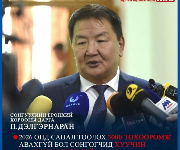 П.Дэлгэрнаран: Ирэх онд сонгуулийн санал тоолох 3000 төхөөрөмж авах шаардлагатай байна