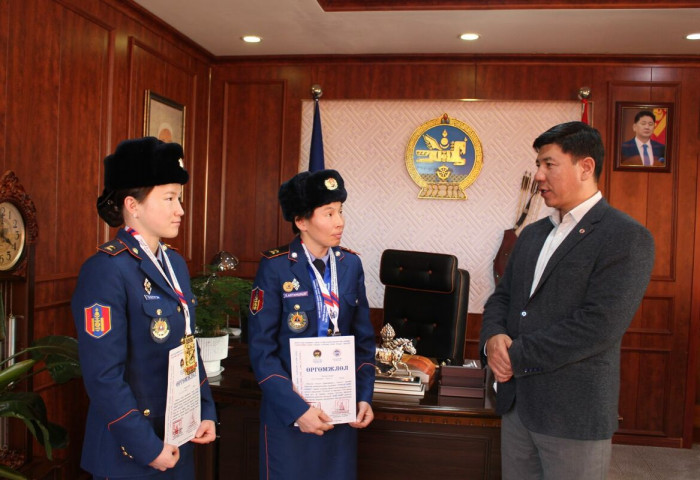 Олон улсын тэмцээнд амжилттай оролцсон тамирчдыг хүлээн авч уулзлаа