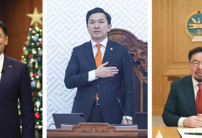Төрийн гурван өндөрлөгийн шинэ жилийн амлалт