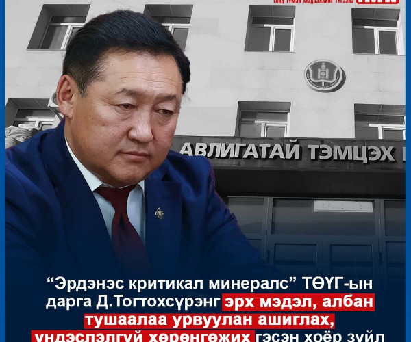 Д.Тогтохсүрэнг юуны учир баривчлав