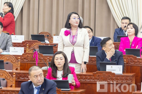 Улаан, ягаанаар ижилссэн эмэгтэй гишүүд эсэргүүцсэн ч Ерөнхийлөгч санасандаа хүрэв