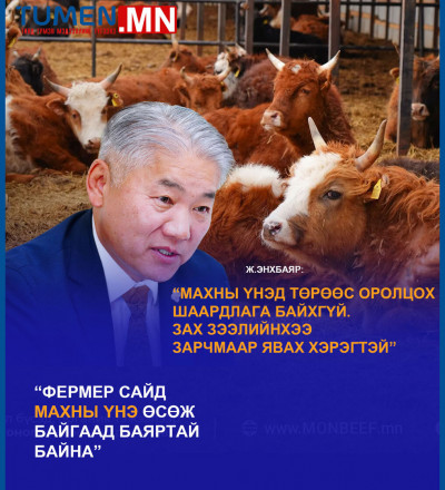 Фермер сайд махны үнэ өсөж байгаад баяртай байна