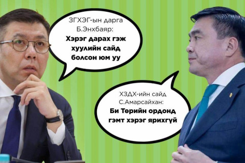 Эсрэг тэсрэг байр суурь