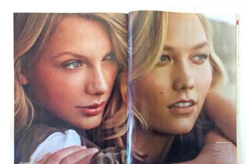 Дуучин Taylor Swift болон супермодел Karlie Kloss нарын Vogue сэтгүүл дээрх зурагнууд