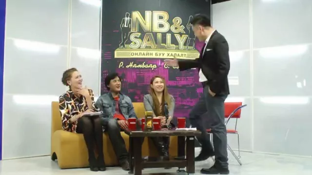 “NB & Sally” нэвтрүүлэгт дуучин Лхагваа, Марта нар оролцлоо