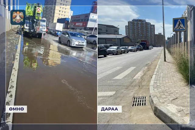 “Алтай“ хотхон орчимд ус зайлуулах 437 метр шугам угсарлаа