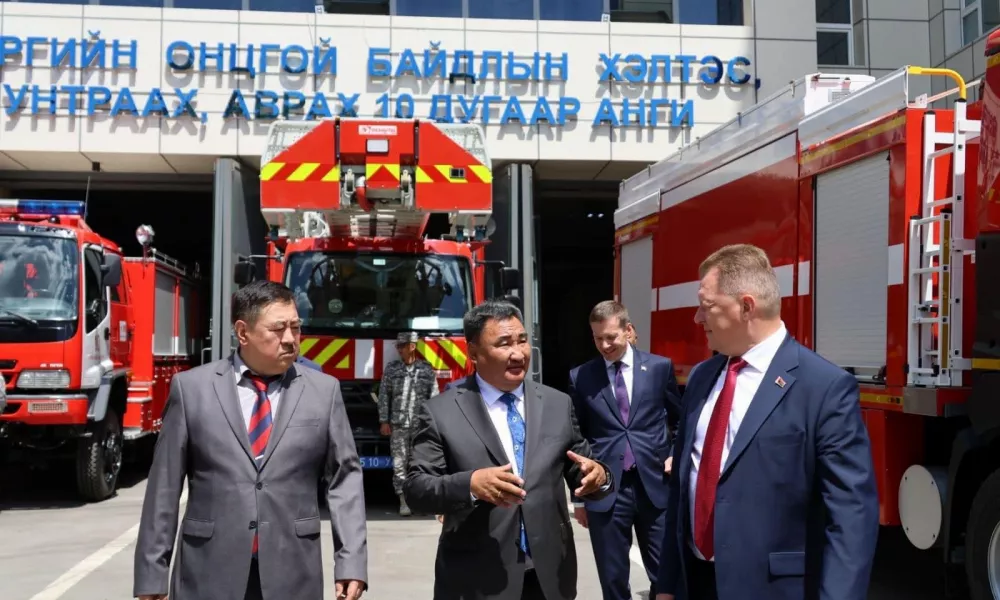 Сайд Вадим Иванович Синявский ОБЕГ-ын үйл ажиллагаатай танилцлаа