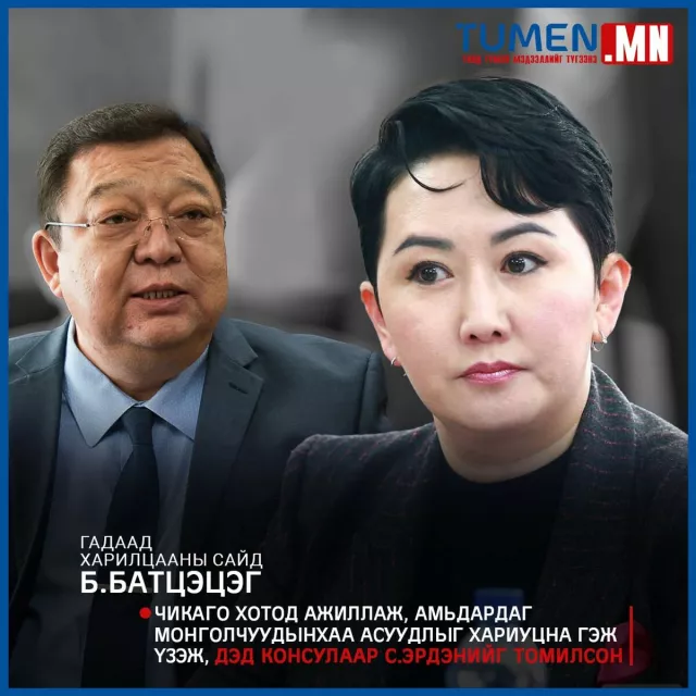 С.Эрдэнийг АНУ-ын Чикаго хотод суух дэд консулаар томилжээ