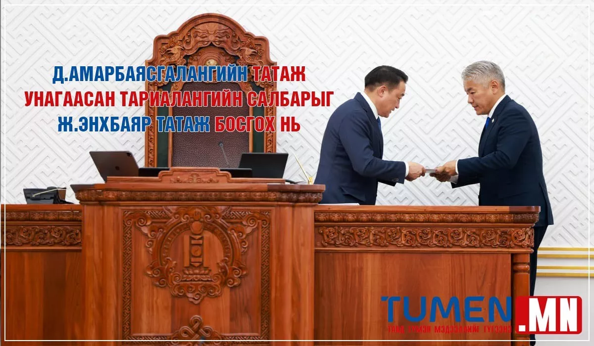 Д.Амарбаясгалангийн түлхэж унагаасан тариалангийн салбарыг Ж.Энхбаяр татаж босгох нь