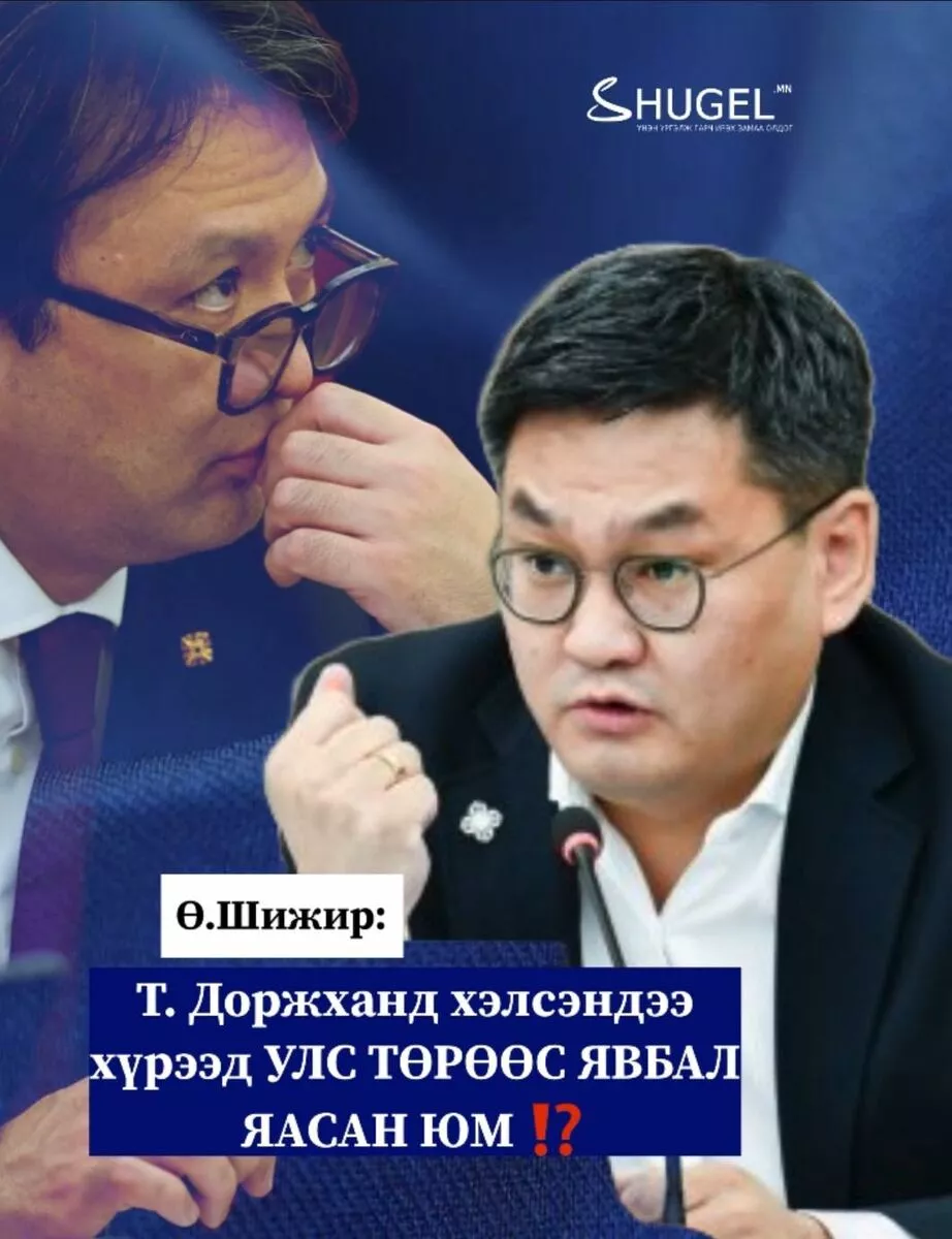 Ө.Шижир: Т.Доржханд хэлсэндээ хүрээд улс төрөөс явбал яасан юм бэ
