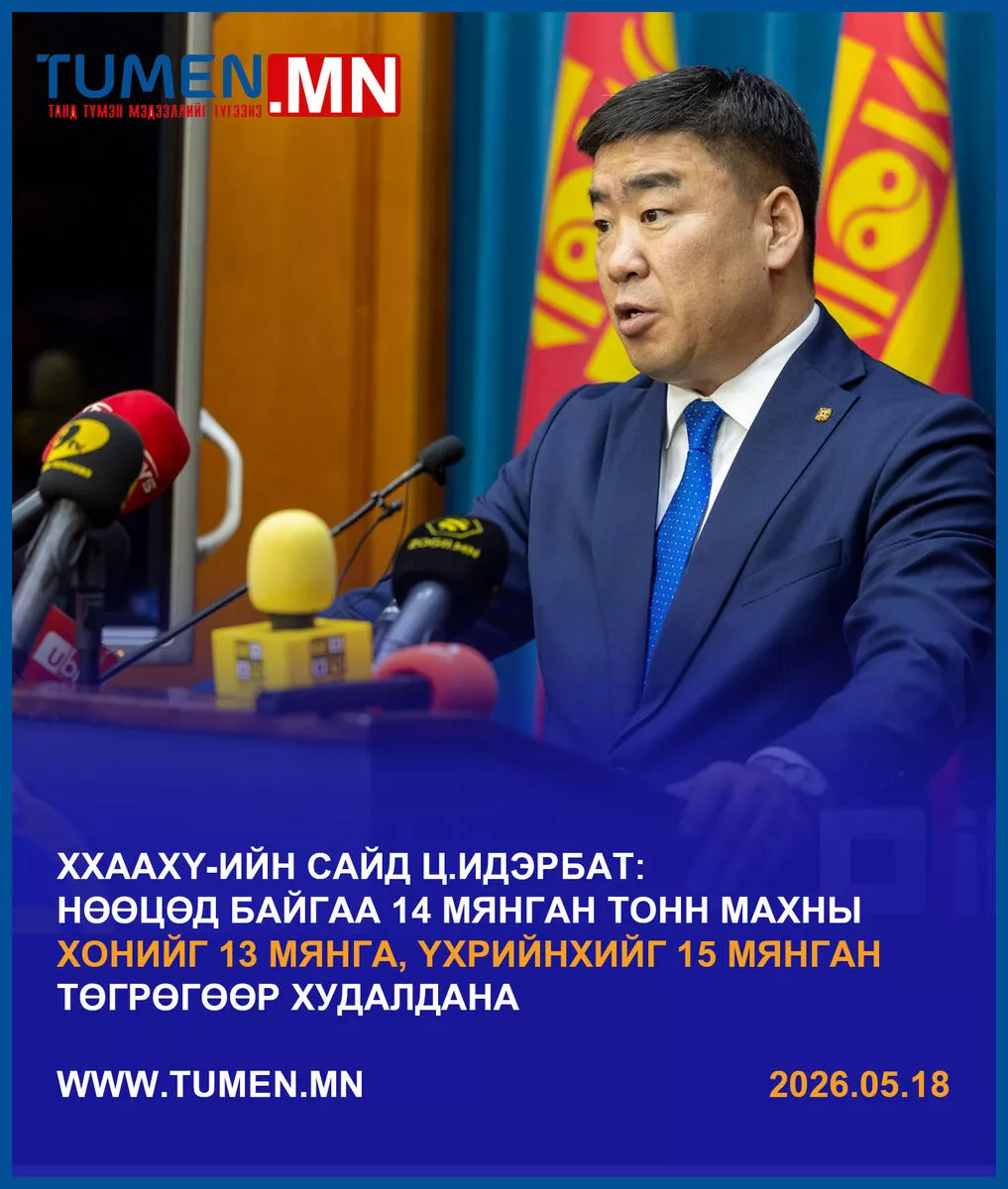 ХХААХҮ-ийн сайд Ц.Идэрбат: Нөөцөд буй хонины махыг 13 мянга, үхрийнхийг 15 мянган төгрөгөөр худалдана